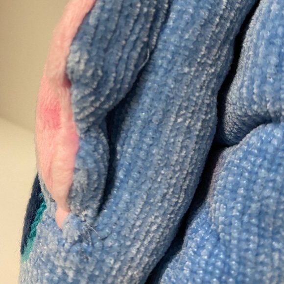 Disney Stitch Slippers Plush Sock Chenille Slip On House Shoes Size 5-10 Ohana - Picture 10 of 12